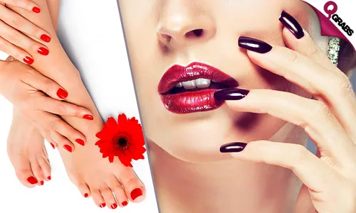 Classic, Deluxe Mani-Pedi & Gel Extensions at DOT Beauty Salon!